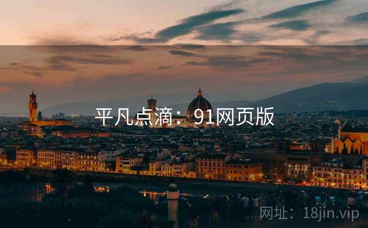 平凡点滴：91网页版  第2张