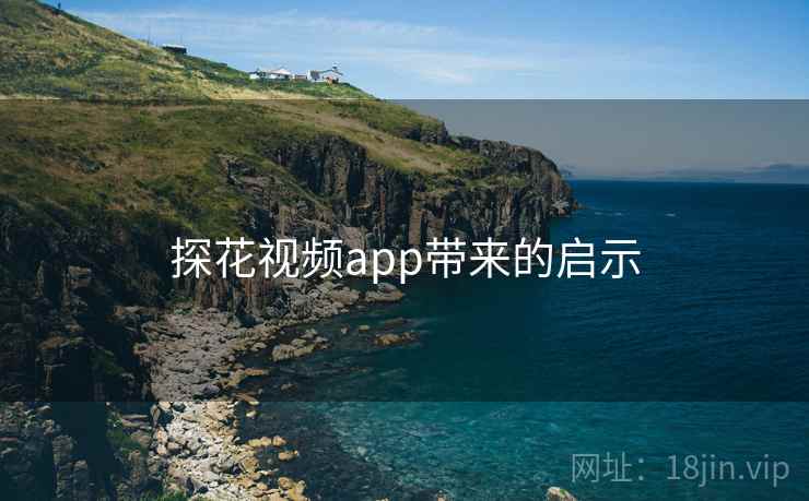 探花视频app带来的启示