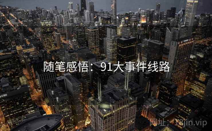 随笔感悟：91大事件线路